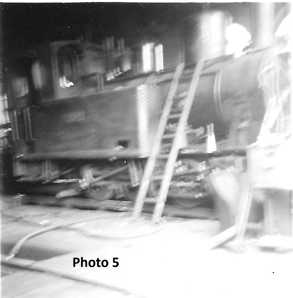 Loco undermaintenance in shed