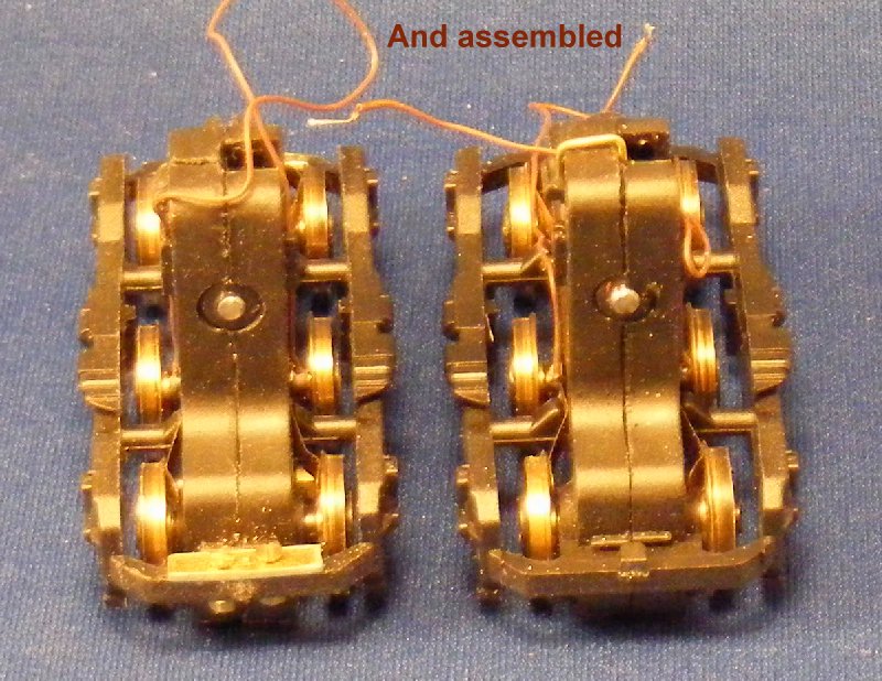 Completed bogie