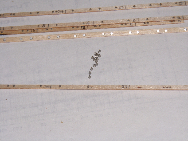 loading timbers with rivets